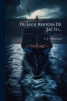 Paperback De Lege Rhodia De Jactu... [Latin] Book