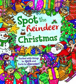 Paperback Spot the... Reindeer at Christmas Book