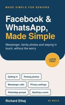 Paperback Facebook & WhatsApp, Made Simple Book