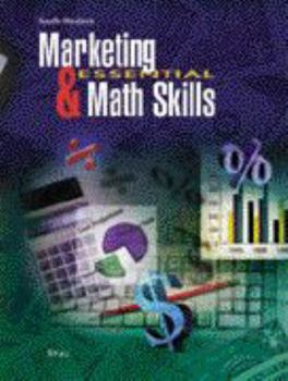 Paperback Marketing and Essential Math Skills (with Workbook) [With Workbook] Book