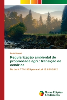 Paperback Regularização ambiental de propriedade agrí.: transição de cenários [Portuguese] Book