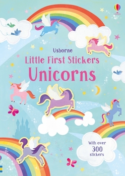 Paperback Little First Stickers Unicorns Book