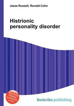 Paperback Histrionic Personality Disorder Book