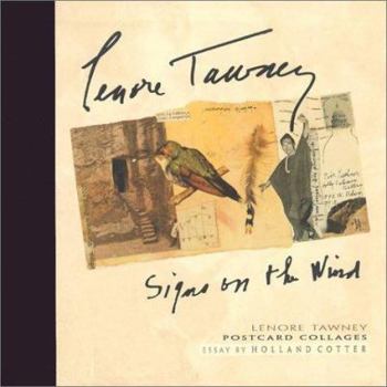 Hardcover Lenore Tawney Signs of the Wind: Postcard Collages Book