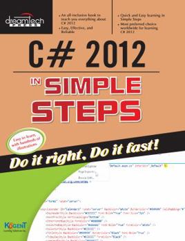 Paperback C# 2012 in Simple Steps Book