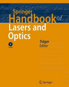 Hardcover Springer Handbook of Lasers and Optics Book