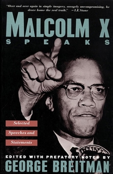 Paperback Malcolm X Speaks: Selected Speeches and Statements Book