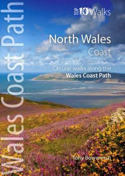 Paperback Top 10 Walks Wales Coast Path Nth Wales Book