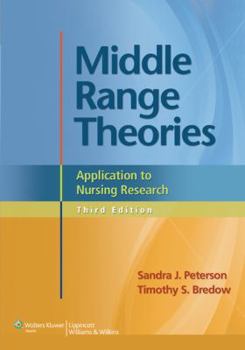 Paperback Middle Range Theories Book