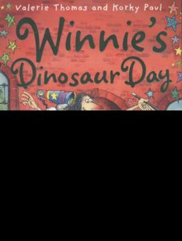 Paperback Winnie's Dinosaur Day Paperback and CD: New Edition Book