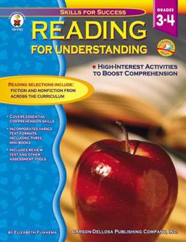 Paperback Reading for Understanding, Grades 3 - 4: High Interest Activities to Boost Comprehension Book