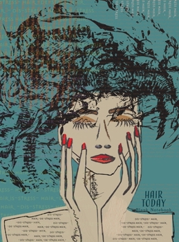 Hair Today: Large Blank Notebook (Blinkies)