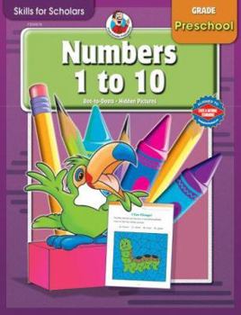 Paperback Skills for Scholars Numbers 1 - 10, Preschool Book