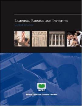 Paperback Learning, Earning and Investing: Middle School Book