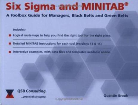 Spiral-bound Six Sigma and MINITAB Book