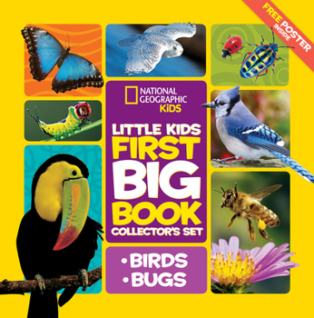 Hardcover National Geographic Little Kids First Big Book Collector's Set: Birds and Bugs Book