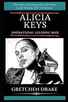 Paperback Alicia Keys Inspirational Coloring Book