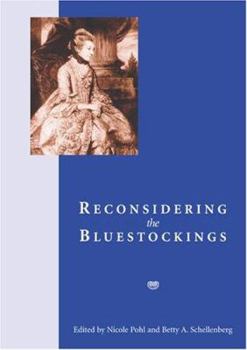 Paperback Reconsidering the Bluestockings Book