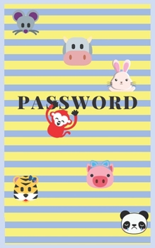 Paperback Password: An Organizer for All Your Passwords, Password Log Book, Internet Password Organizer, Alphabetical Password Book, Logbo Book