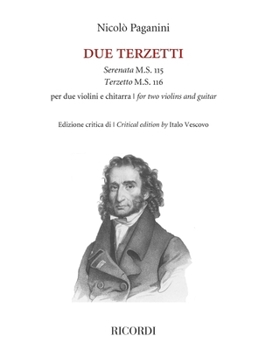 Paperback Due (2) Terzetti: For 2 Violins and Guitar Book