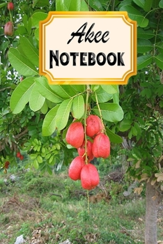 Paperback Akee notebook: Gift Journal For The Akee LOVERS Book