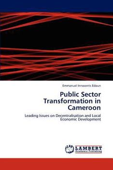 Paperback Public Sector Transformation in Cameroon Book
