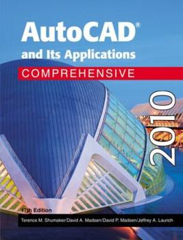 Hardcover AutoCAD and Its Applications Comprehensvie 2010 Book