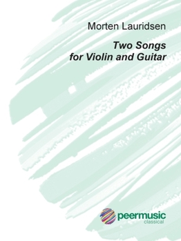 Paperback Two Songs: For Violin and Guitar Book