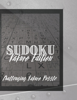 Paperback Sudoku Kakuro Edition: 101 Kakuro Puzzle, 2 Per Page Sudoku Games Samurai, Activity Book