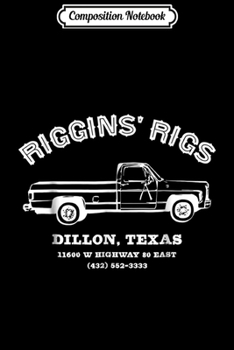 Composition Notebook: Riggins Rigs Football Player Fan  Journal/Notebook Blank Lined Ruled 6x9 100 Pages