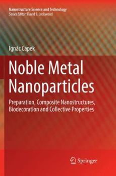 Paperback Noble Metal Nanoparticles: Preparation, Composite Nanostructures, Biodecoration and Collective Properties Book