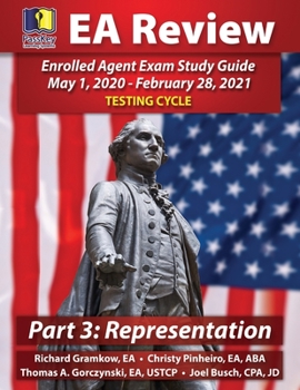 Paperback PassKey Learning Systems EA Review Part 3 Representation: Enrolled Agent Study Guide: May 1, 2020-February 28, 2021 Testing Cycle Book