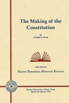 Paperback Making of the Constitution Book