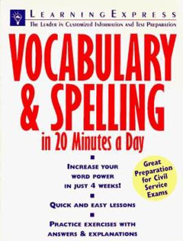 Paperback Vocabulary & Spelling -Op/030 Book