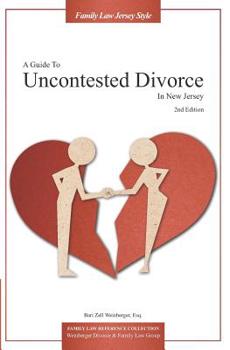 Paperback A Guide to Uncontested Divorce in New Jersey (2nd Edition) Book