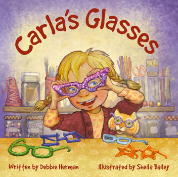 Hardcover Carla's Glasses Book