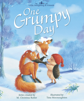 Hardcover One Grumpy Day: Little Hedgehog & Friends Book