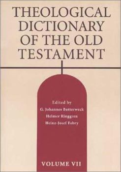 Hardcover Theological Dictionary of the Old Testament: Volume VII Book