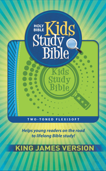 Imitation Leather KJV Kids Study Bible, Flexisoft (Red Letter, Imitation Leather, Green/Blue) Book