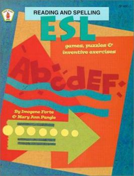 Paperback ESL Reading and Spelling Games, Puzzles, and Inventive Exercises Book