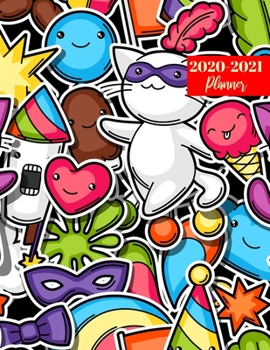 2020-2021 Planner: Simple Weekly & Monthly Planner with Calendar - Personal Journal Week Planners & Goal Planner Organizer