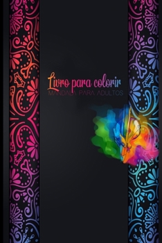 Paperback Livro para colorir Mandala para adultos [Portuguese] Book