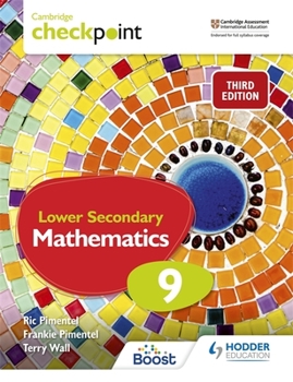 Paperback Cambridge Checkpoint Lower Secondary Mathematics Student's Book 9: Hodder Education Group Book