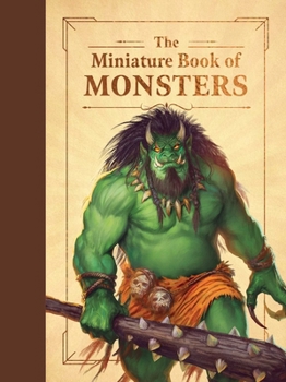 Hardcover The Miniature Book of Monsters Book