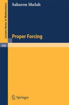 Paperback Proper Forcing Book