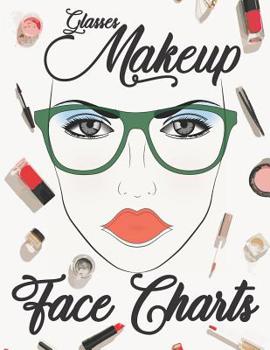 Paperback Glasses Makeup Face Charts Book