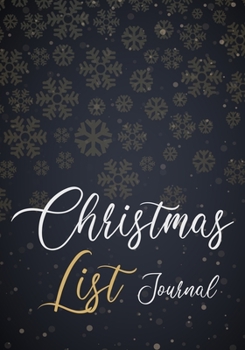 Christmas List Journal: Christmas Notebook with Checklist Boxes and Lines,109 Pages,7"×10"|Journal Entries For Your Creative Ideas and Adventures