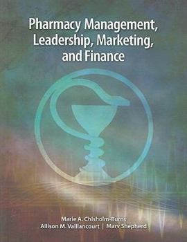 Paperback Pharmacy Management, Leadership, Marketing, and Finance Book