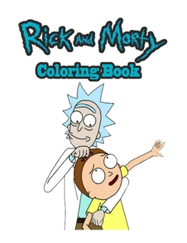 Paperback Rick and Morty Coloring Book