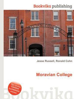 Paperback Moravian College Book